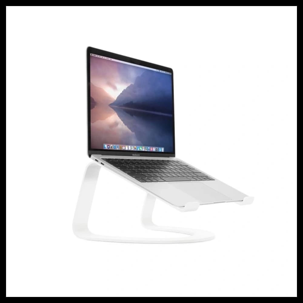 Twelve South Curve - Aluminium-Ständer für MacBook (weiß) - 1