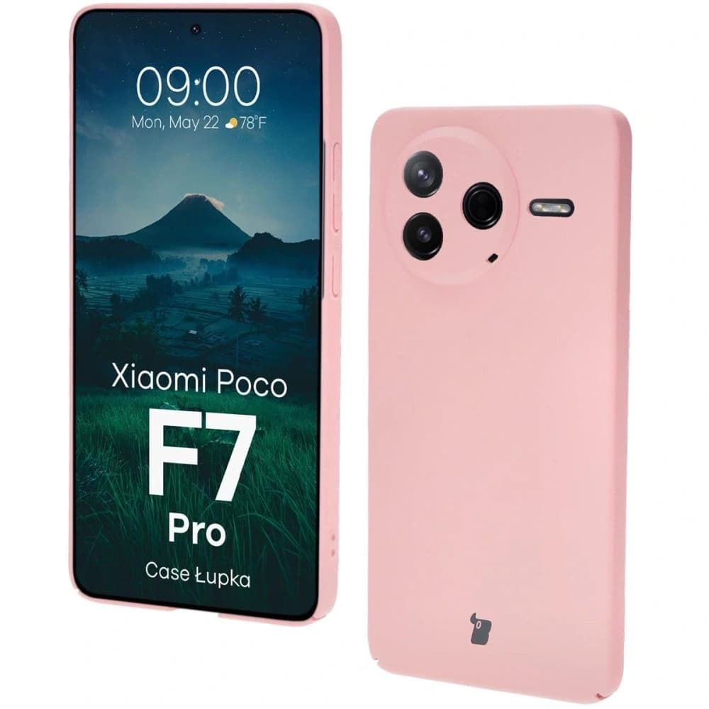 Bizon Case Łupka Xiaomi Poco F7 Pro rosa - 1