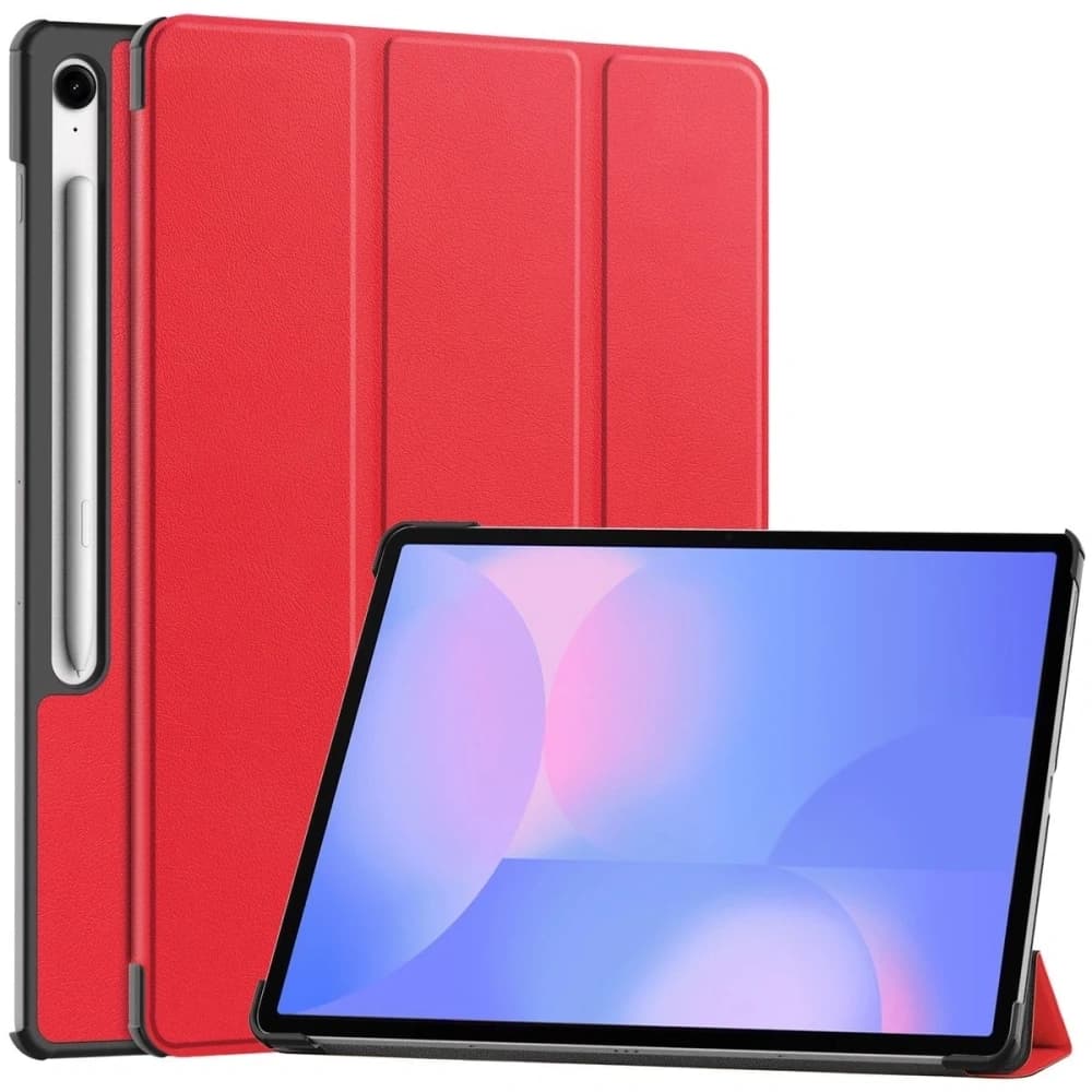 Bizon Case Tab Croc Samsung Galaxy Tab S10 FE+ Plus red - 1