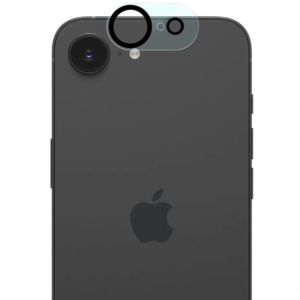 Bizon Edge 2 Pack 2x tempered glass + 1x lens protection Apple iPhone 17e / 16e - 5