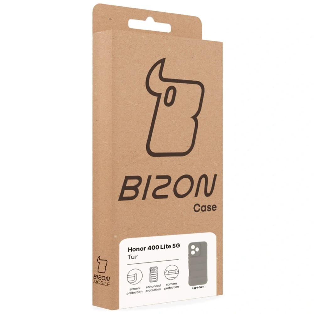 Bizon Case Tur Honor 400 Lite light gray - 8