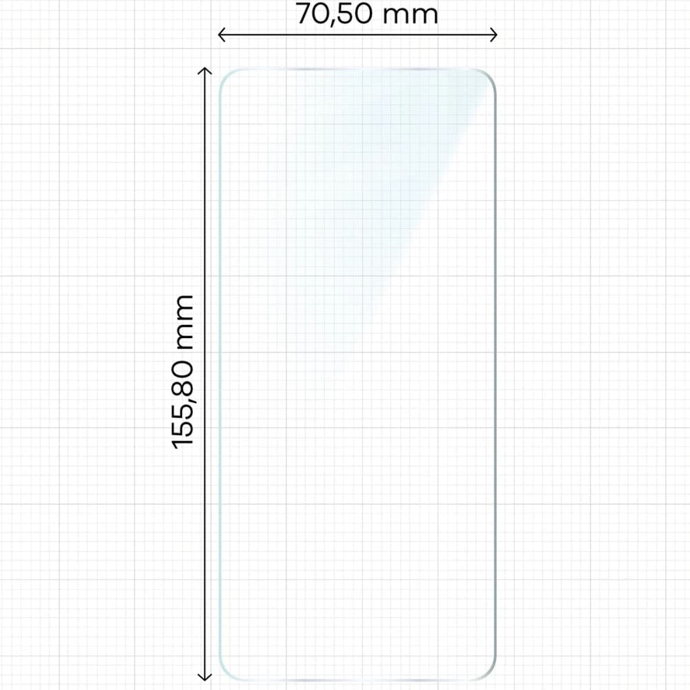 Bizon Glas Klar 2er Pack 3x gehärtetes Glas + 1x Linsenschutz für Xiaomi 14T Pro - 2