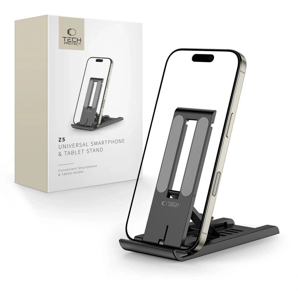 Tech-Protect Z5 Universal Stand Holder Smartphone & Tablet Black - 1