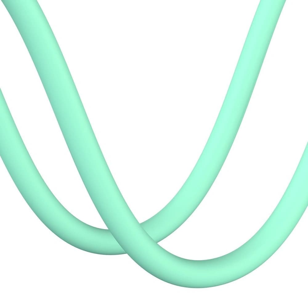 Baseus Lightning USB-Kabel Silica Gel, 2.4A, 1m (grün) - 4