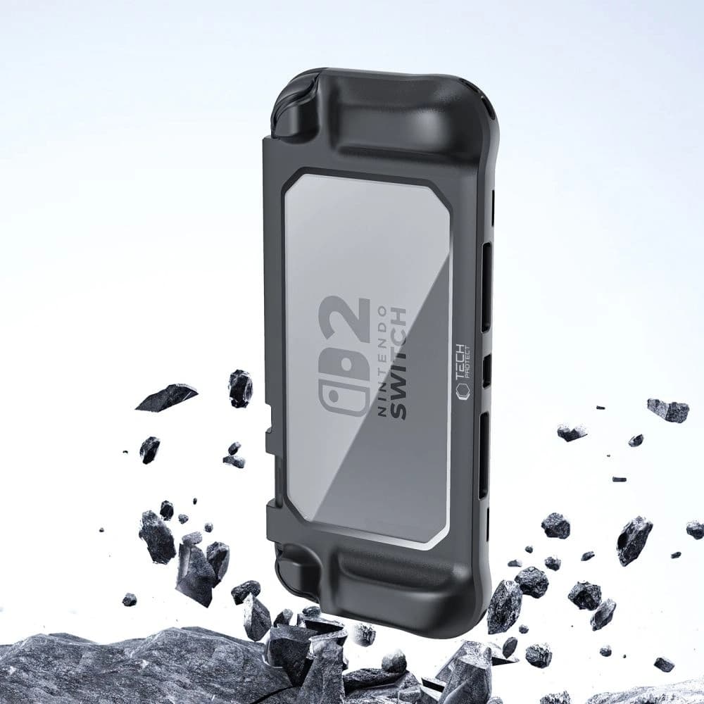 Tech-Protect Magmat Nintendo Switch 2 Black/clear - 7