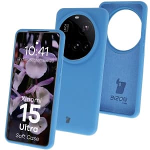 Bizon Soft Case Xiaomi 15 Ultra blue