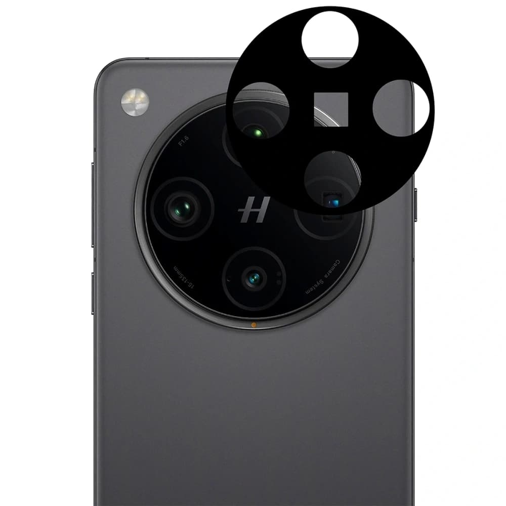 Bizon Edge 2 Pack 2x gehärtetes Glas + 1x Linsenschutz für Oppo Find X8 Pro - 5