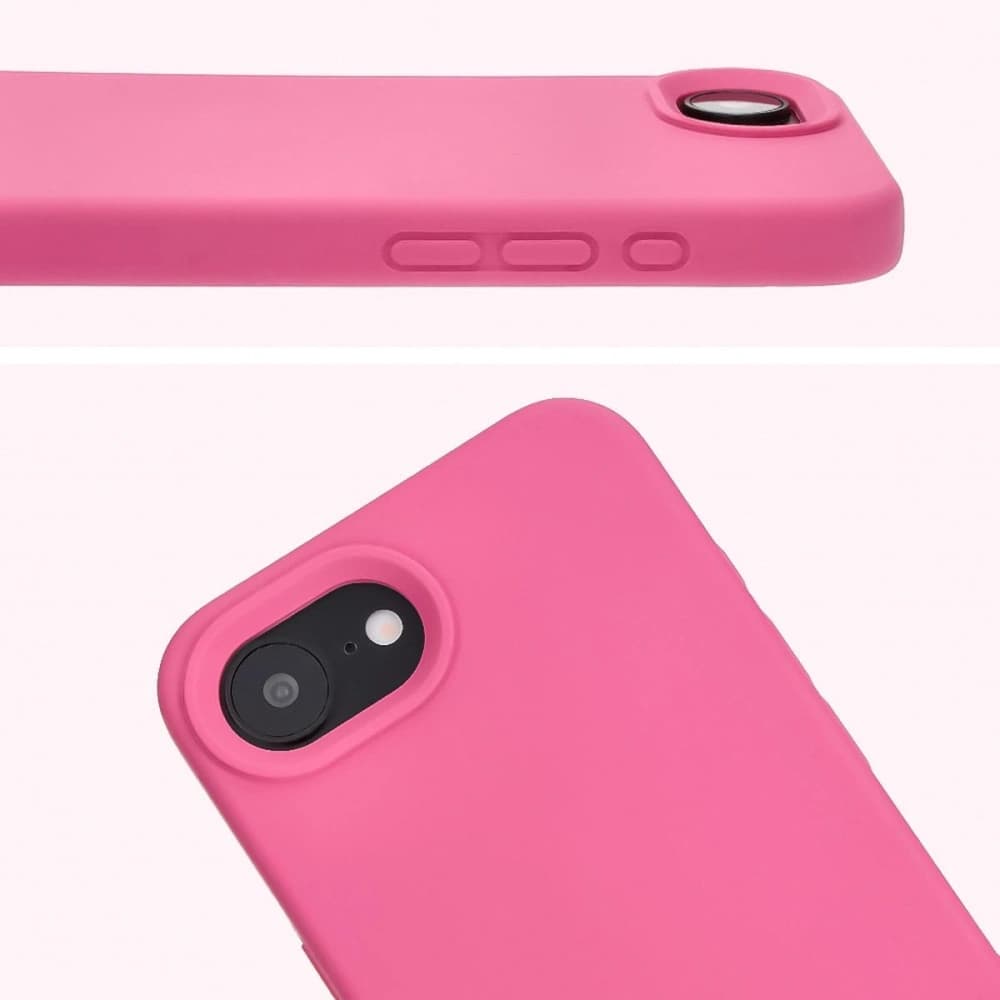 Bizon Soft Case Apple iPhone 17e / 16e fuchsia - 3