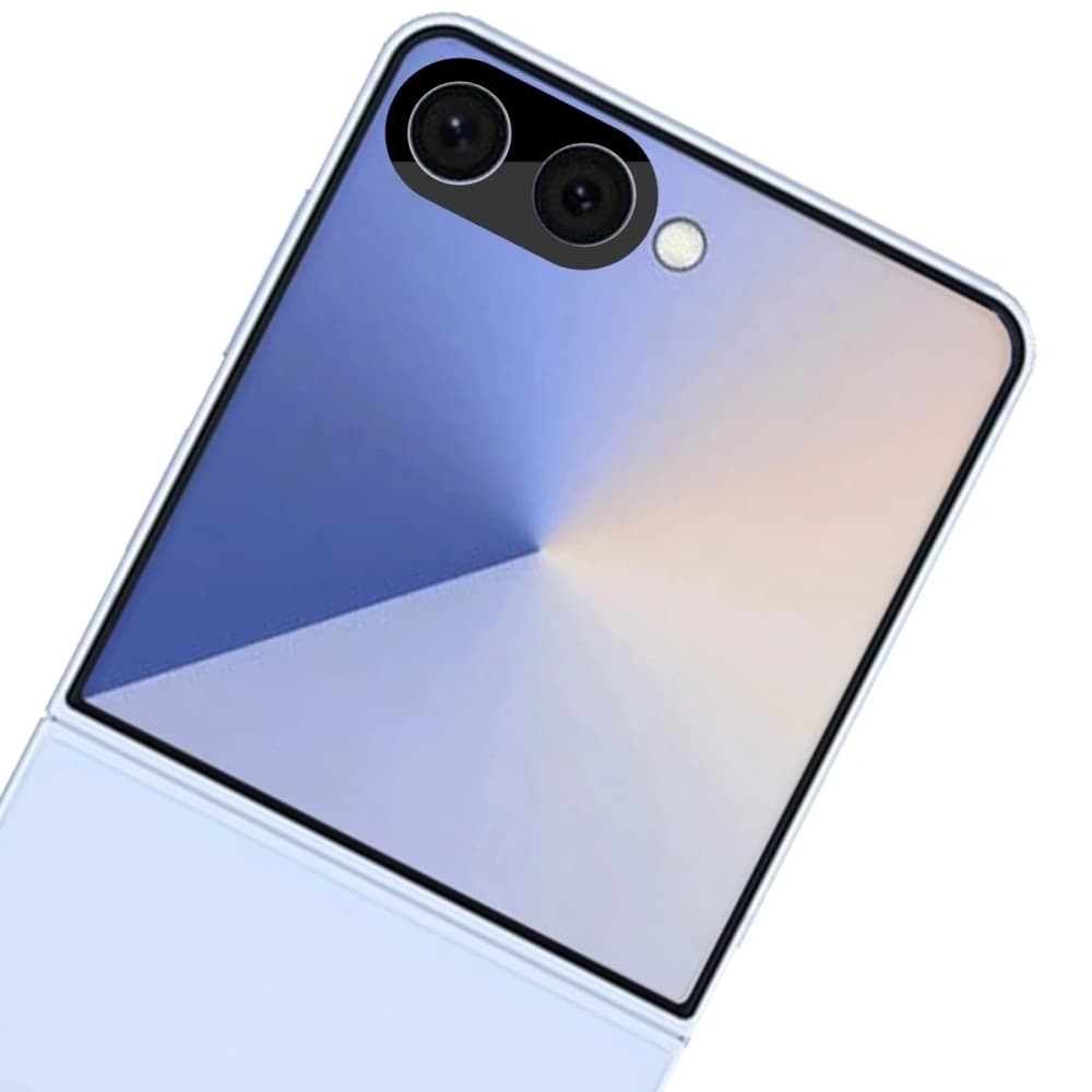 Bizon Glass Lens Samsung Galaxy Z Flip7 [2 PACK] - 4