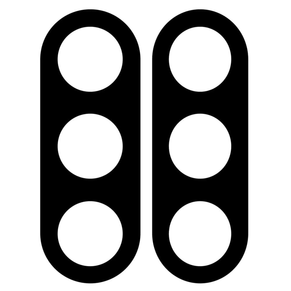 Bizon Glass Lens Samsung Galaxy Z Fold7 [2 PACK] - 3