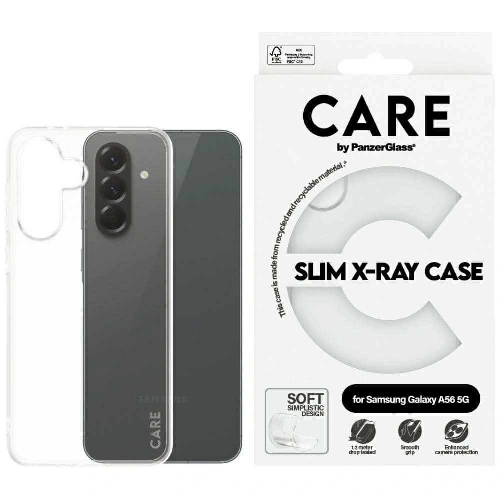 CARE von PanzerGlass Fashion X-Ray Samsung Galaxy A56 5G klar - 1