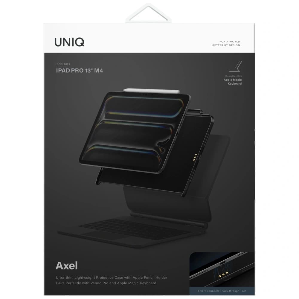 Etui UNIQ Axel do Apple iPad Pro 13" 2024 (7. generacji) czarny - 7