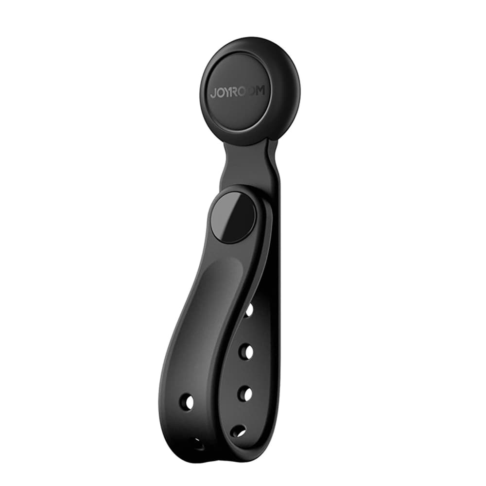 Joyroom JR-ZS422 Silicone Cable Strap with Magnet Black [6 PACK] - 2