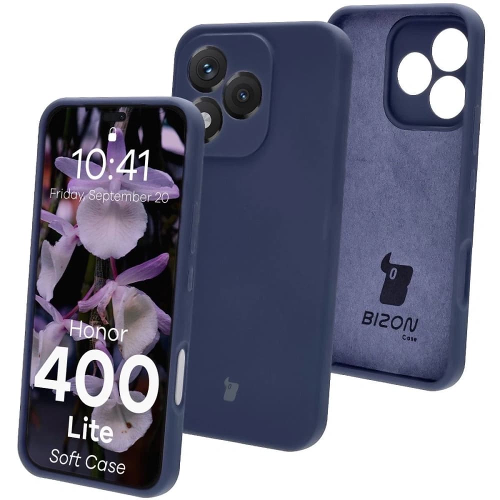 Bizon Soft Case Honor 400 Lite 5G dunkelblau - 1