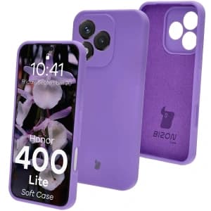 Bizon Soft Case Honor 400 Lite 5G lila