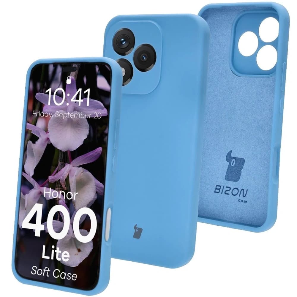 Bizon Soft Case Honor 400 Lite 5G blau - 1