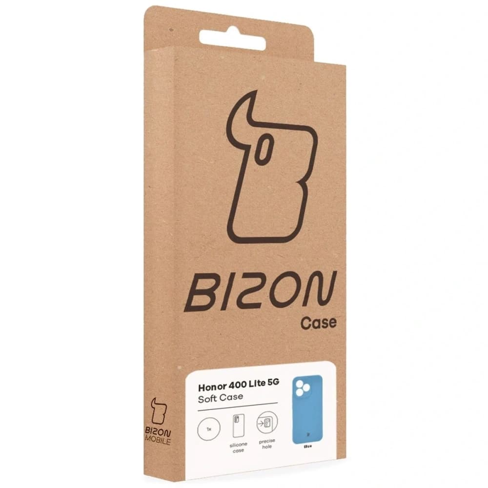 Bizon Soft Case Honor 400 Lite 5G blau - 7