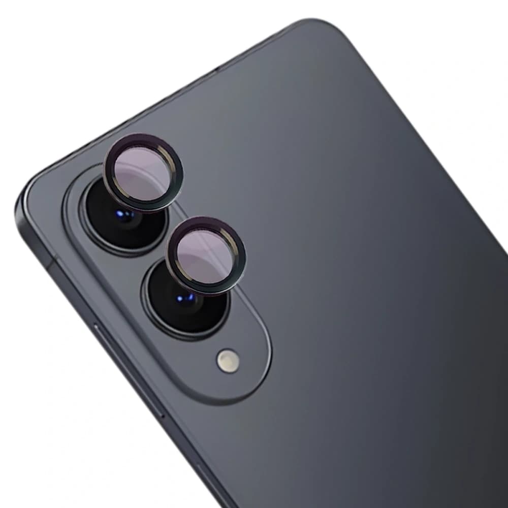 Bizon Glass Snap Linse Samsung Galaxy S25 Edge schwarzer Rahmen - 1