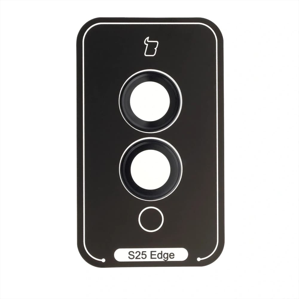 Bizon Glass Snap Linse Samsung Galaxy S25 Edge schwarzer Rahmen - 2