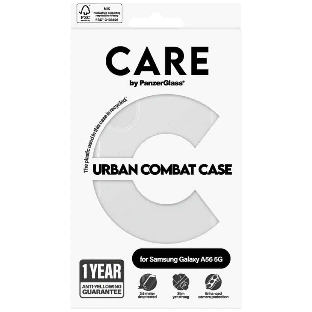 CARE von PanzerGlass Flagship Urban Combat Samsung Galaxy A56 5G klar - 4