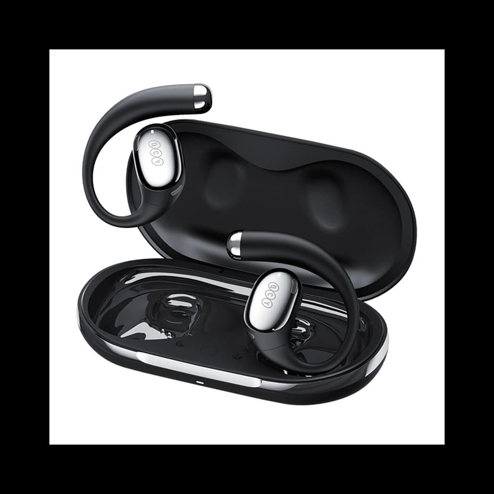 QCY Crossky R70 Bluetooth 6.0 Clip-On Wireless Kopfhörer Schwarz - 1
