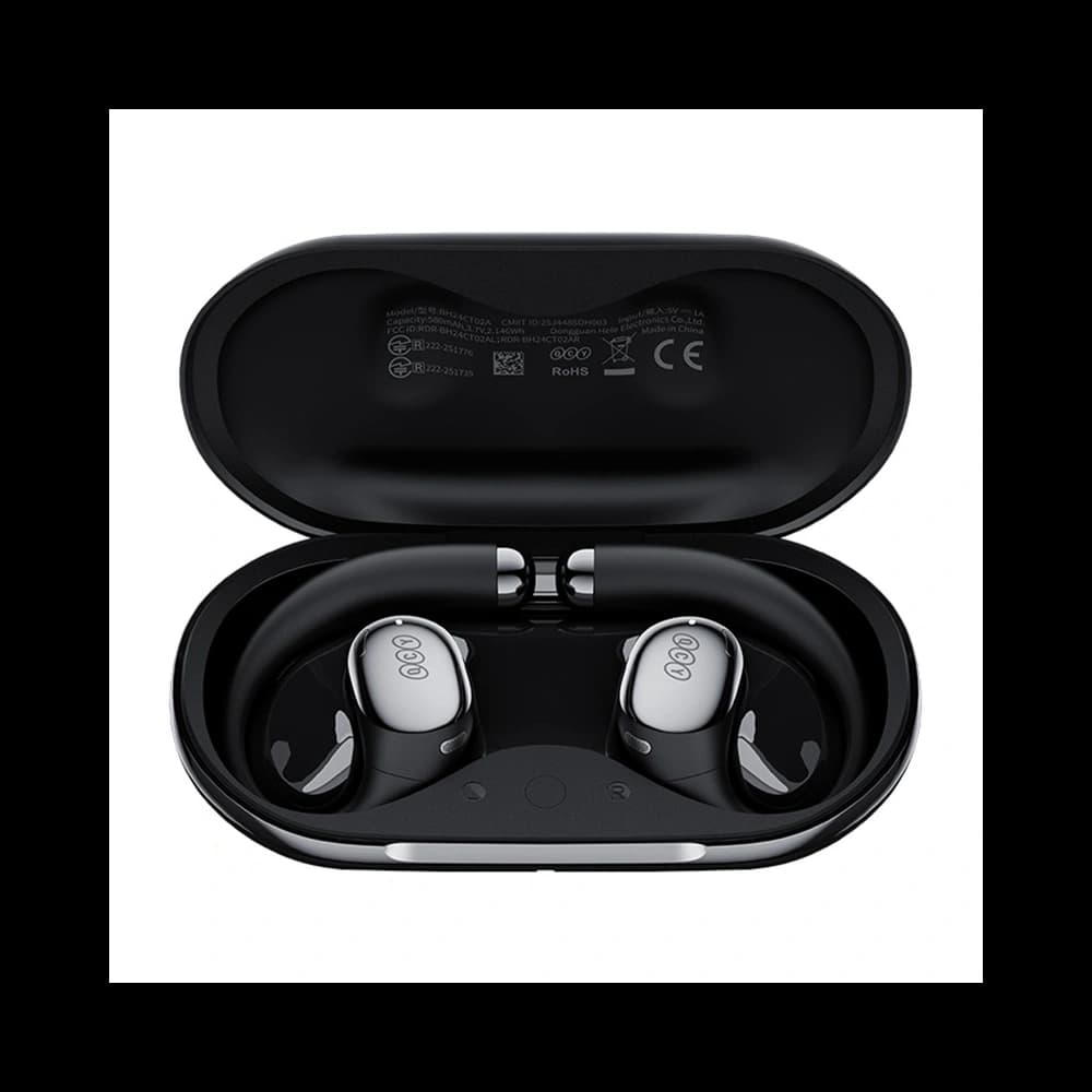 QCY Crossky R70 Bluetooth 6.0 Clip-On Wireless Kopfhörer Schwarz - 4