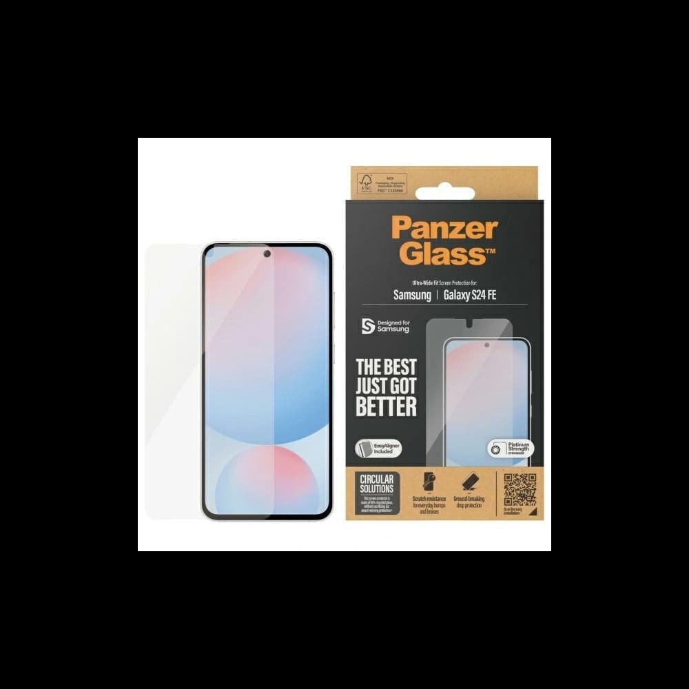 PanzerGlass Ultra-Wide Fit Samsung Galaxy S24 FE - 1