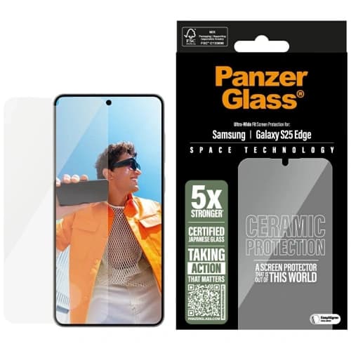 PanzerGlass Ultra-Wide Fit Samsung Galaxy S25 Edge
