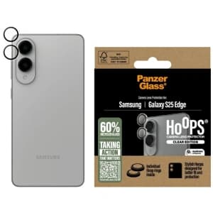 PanzerGlass Hoops Lens Protector Samsung Galaxy S25 Edge klar