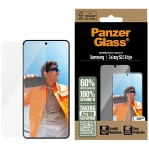 Gehärtetes Glas PanzerGlass Ultra-Wide Fit für Samsung Galaxy S25 Edge