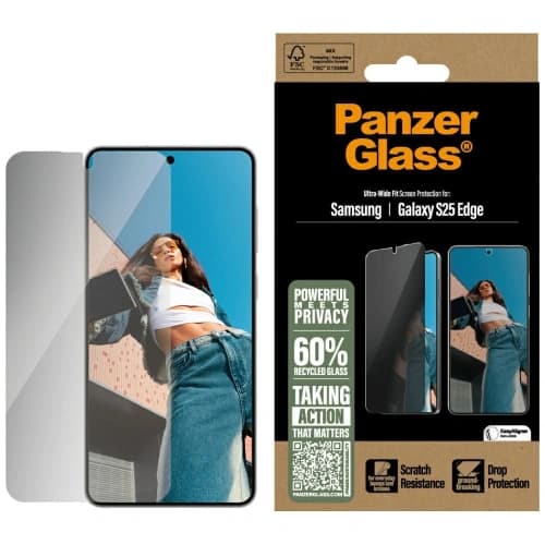 Privatisierung von PanzerGlass Ultra-Wide Fit für Samsung Galaxy S25 Edge