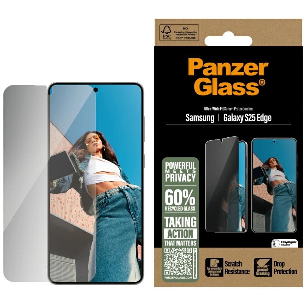 Privatisierung von PanzerGlass Ultra-Wide Fit für Samsung Galaxy S25 Edge - 1
