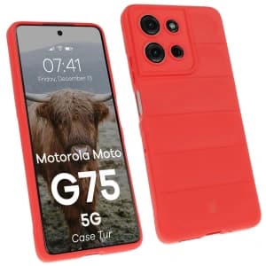 Bizon Case Tur Motorola Moto G75 5G rot