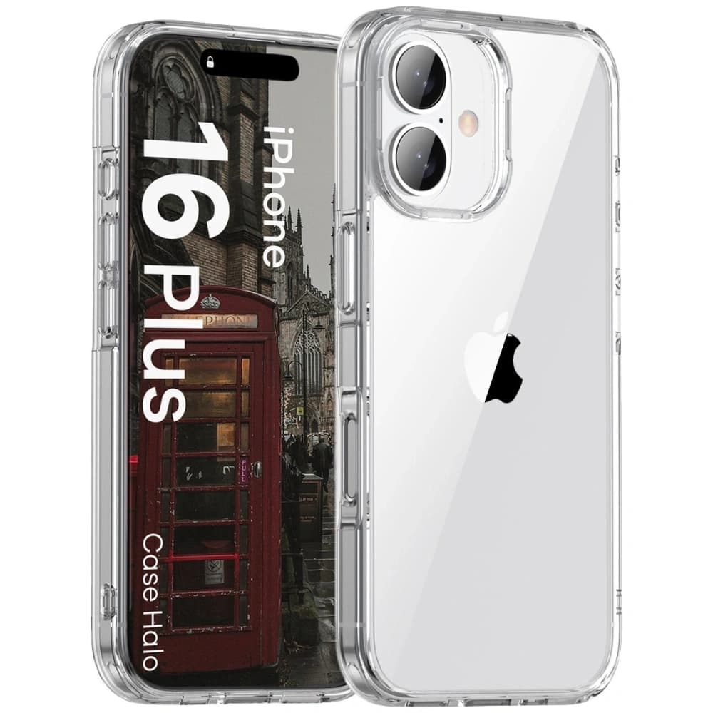 Bizon Case Halo Apple iPhone 16 Plus clear - 1