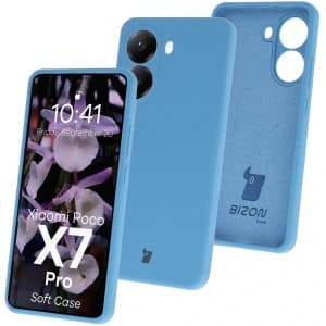 Bizon Soft Case Xiaomi POCO X7 Pro blau
