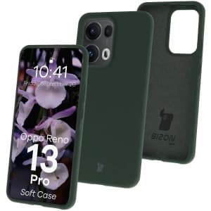 Bizon Soft Case Oppo Reno13 Pro dark green