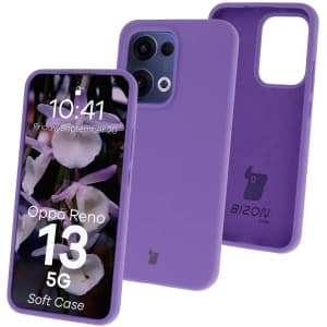 Bizon Soft Case Oppo Reno13 purple