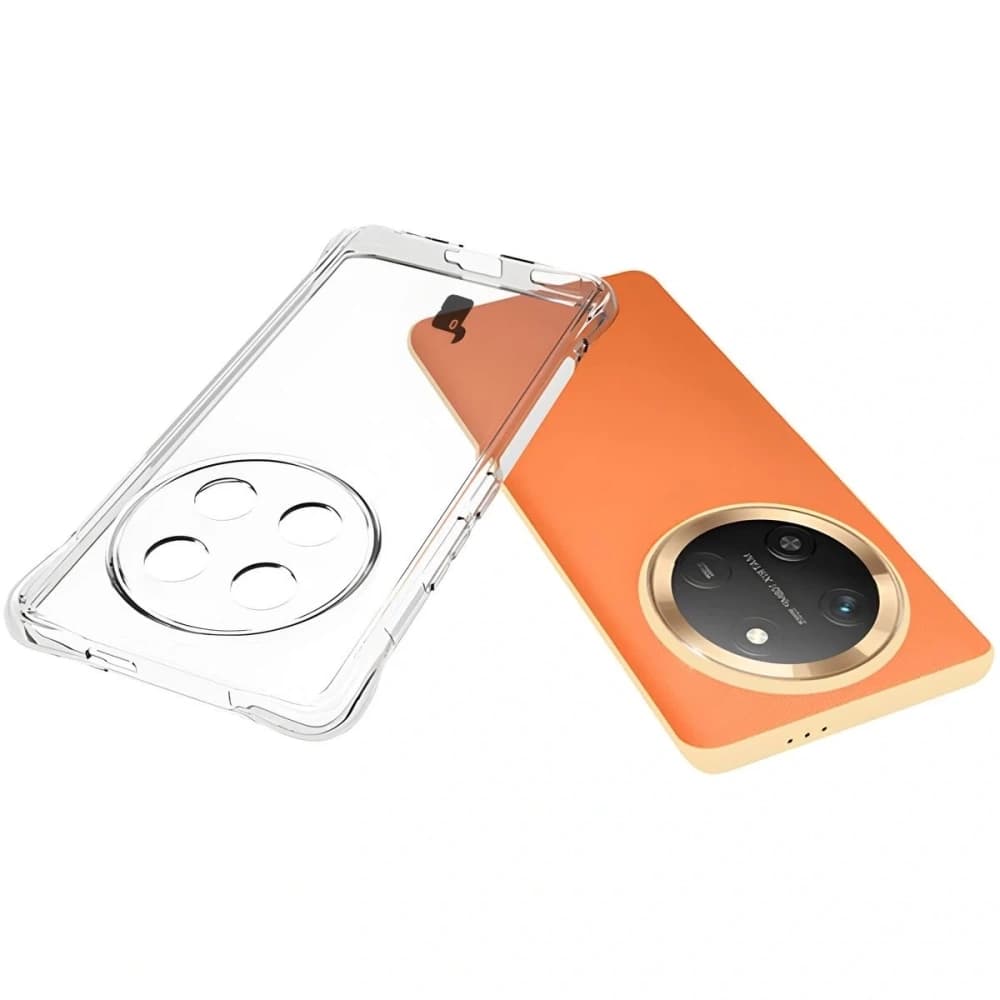 Bizon Case Clear Pack flexible case + 2x screen film Honor Magic7 Lite - 5