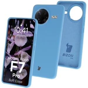 Bizon Soft Case Xiaomi POCO F7 Pro blau
