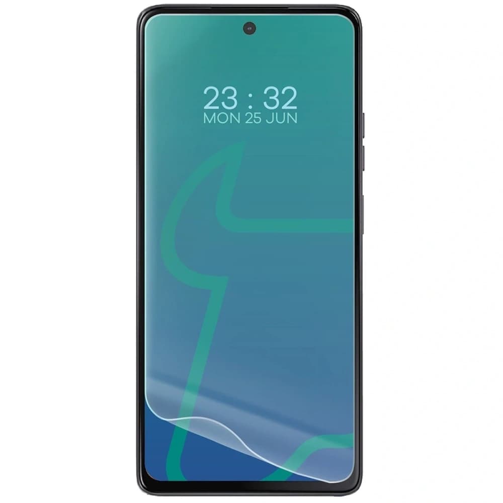 Bizon Case Clear Pack flexibles Gehäuse + 2x Bildschirmfolie Motorola Moto G75 5G - 8