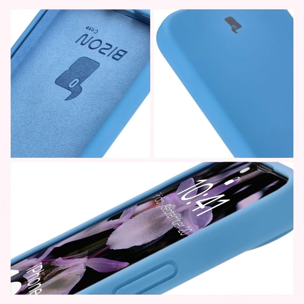 Bizon Soft Case Apple iPhone 17e / 16e blau - 6