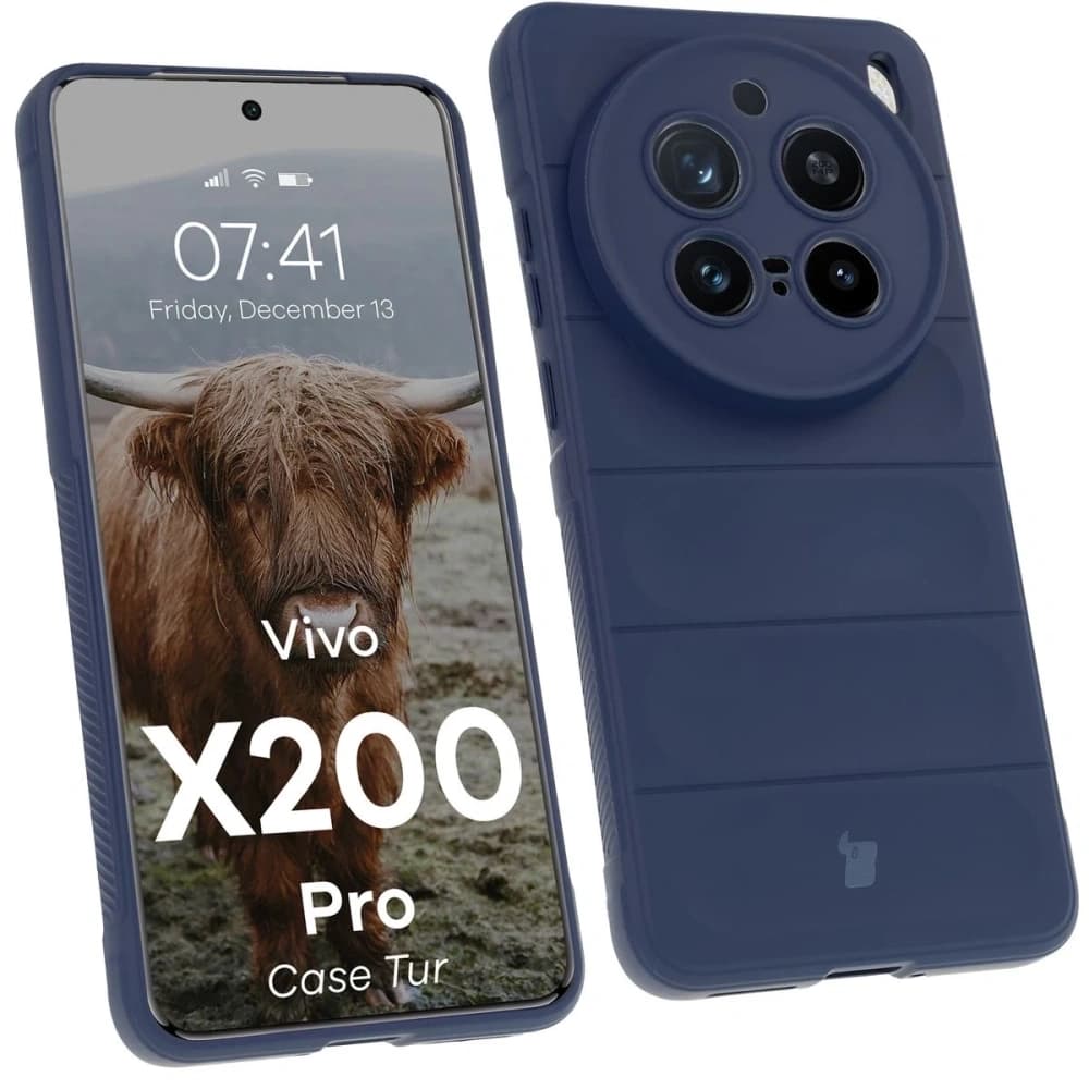 Bizon Case Tur Vivo X200 Pro marineblau - 1