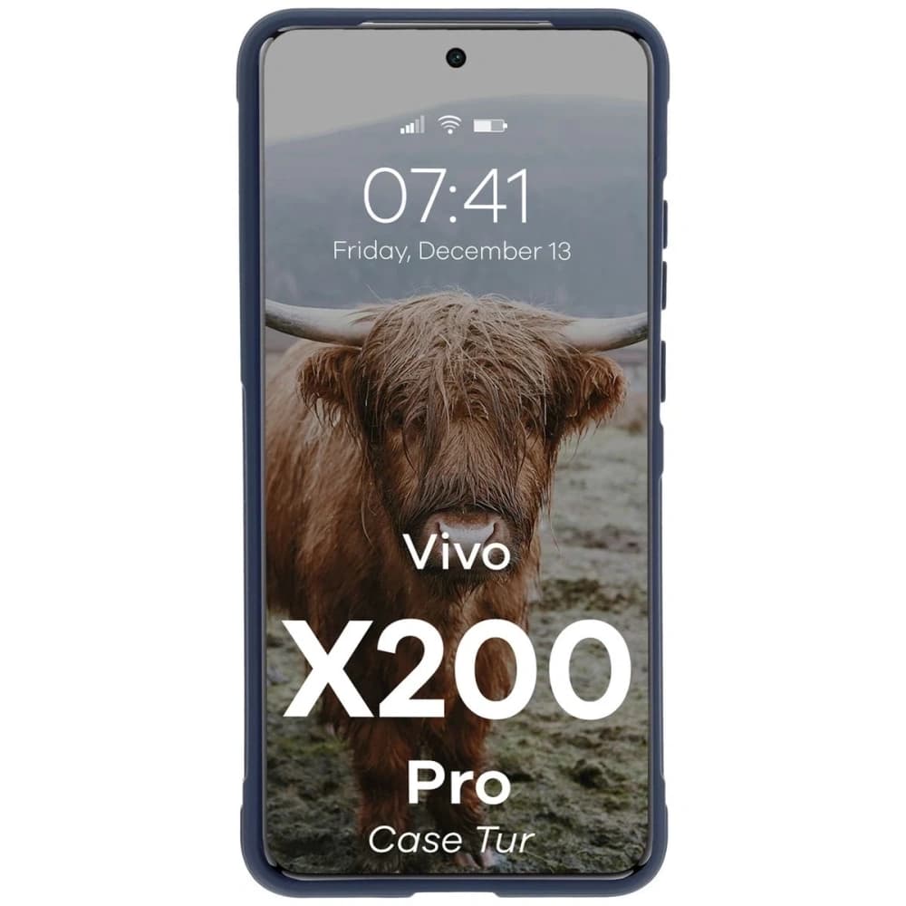 Bizon Case Tur Vivo X200 Pro marineblau - 5