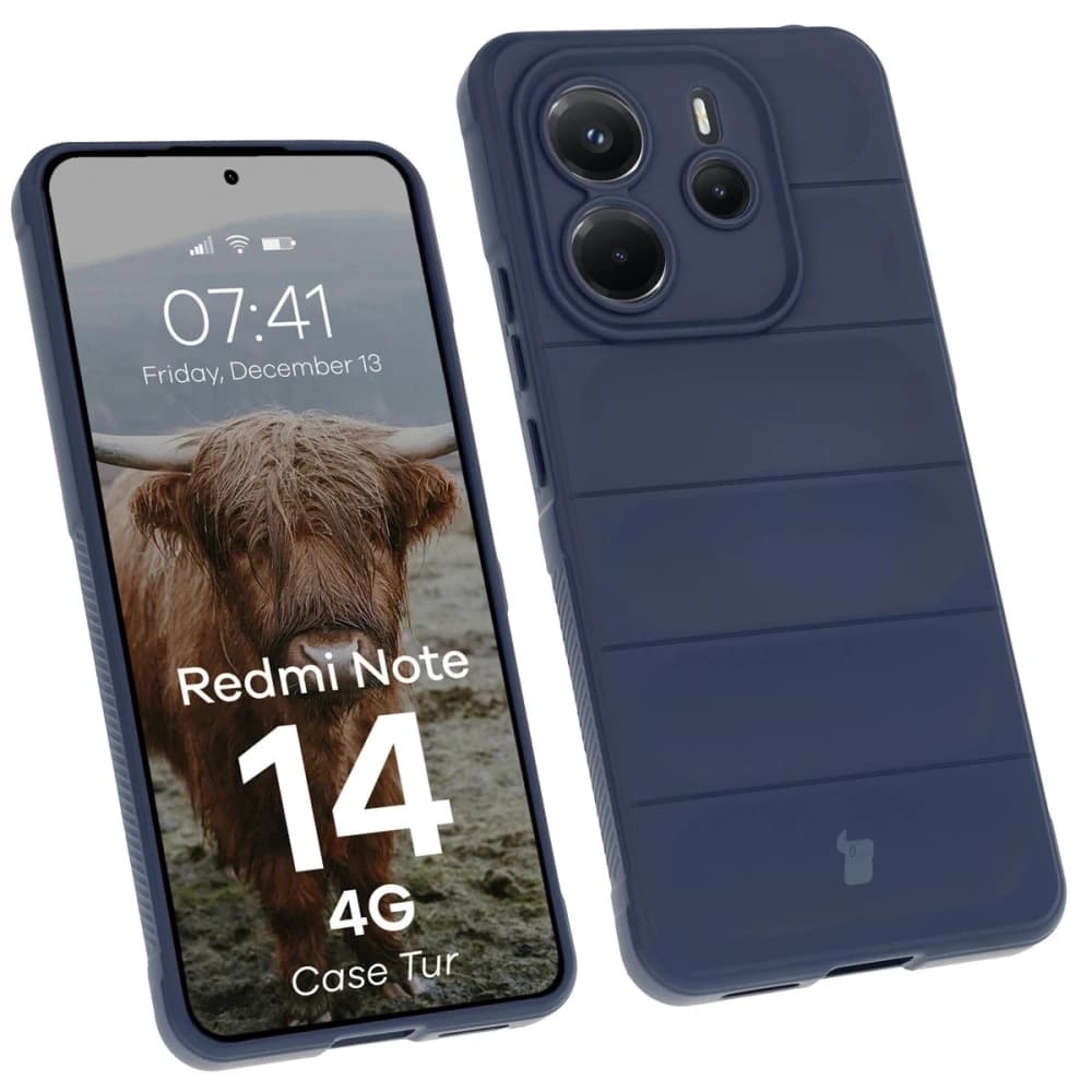 Bizon Case Tur Xiaomi Redmi Note 14 4G navy blue - 1