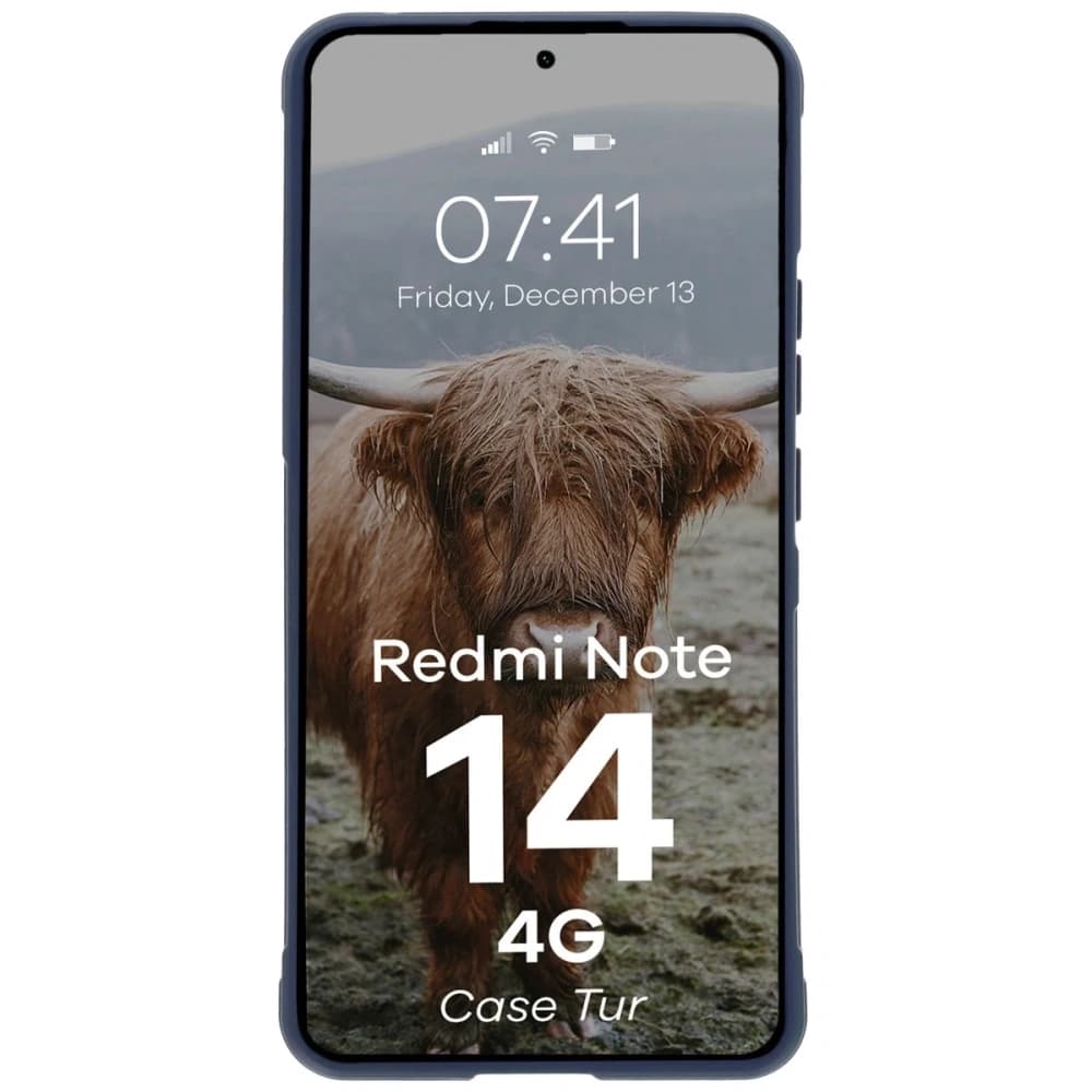 Bizon Case Tur Xiaomi Redmi Note 14 4G navy blue - 5