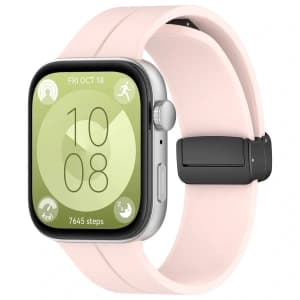 Bizon Strap Watch Silicone L Huawei Watch Fit 4 Pro / Fit 4 / Fit 3 pink