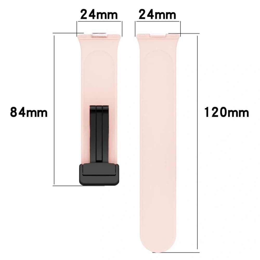 Bizon Strap Watch Silicone L Huawei Watch Fit 4 Pro / Fit 4 / Fit 3 pink - 2