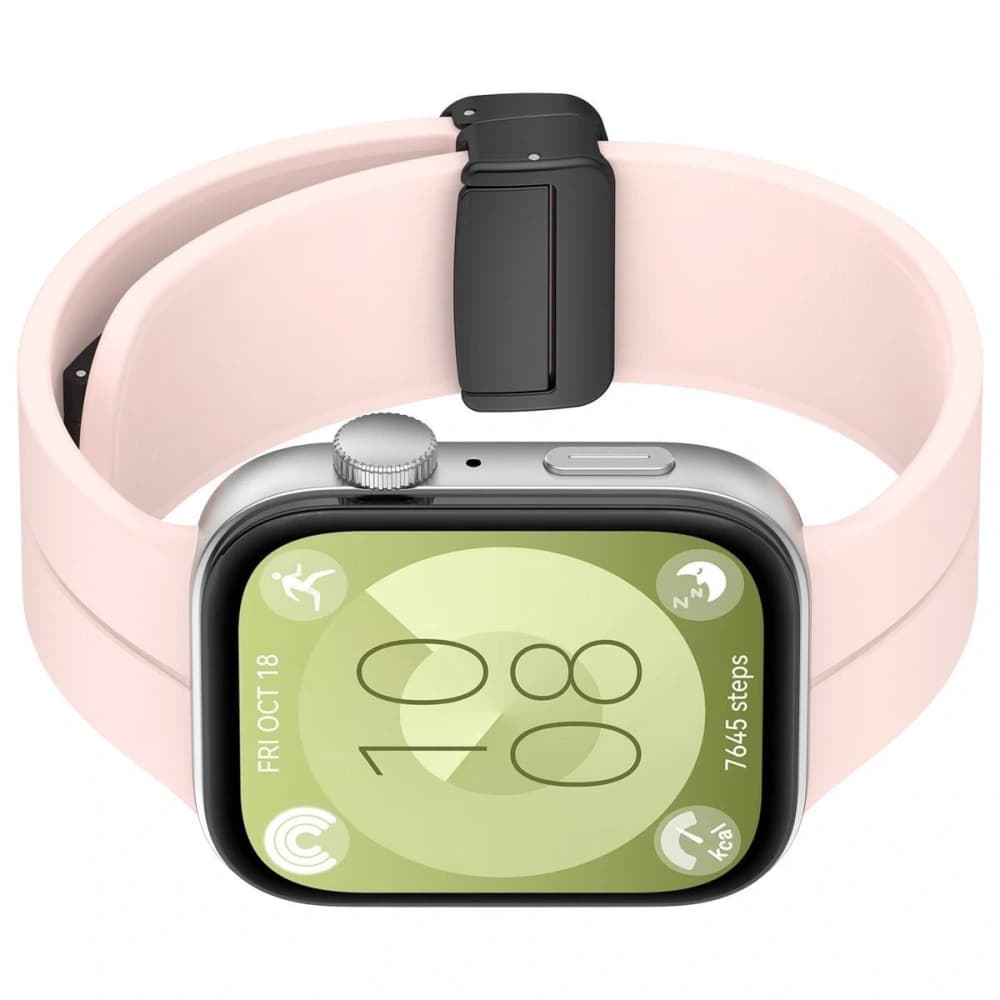 Bizon Strap Watch Silicone L Huawei Watch Fit 4 Pro / Fit 4 / Fit 3 pink - 5
