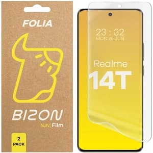 Bizon Glass Film Sun Realme 14T 5G [2 PACK]