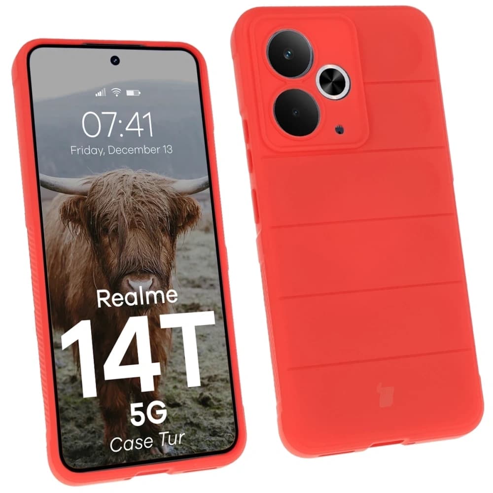 Bizon Case Tur Realme 14T 5G rot - 1